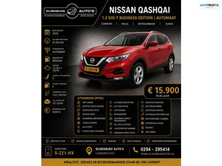 Nissan Qashqai 1.3 DIG-T Business Edition | Automaat
