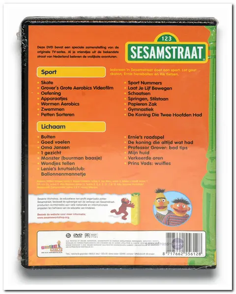 123 Sesamstraat: Sport en Lichaam
