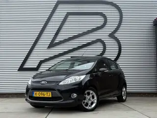 Ford Fiesta 1.25 Titanium 1e Eigenaar|Clima|Stoelverw|Elek ramen|Lm velgen|Nieuwe APK bij aflevering