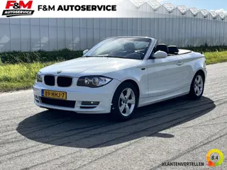 BMW 1-serie Cabrio 118i High Executive Automaat, clima, cruise, camera