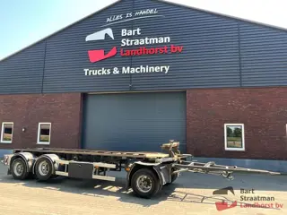 Contar A 1018 LC 3 assige luchtgeveerde containeraanhanger. BS2078