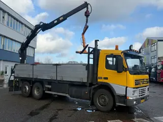 Volvo FM 7.250 6X2 + HMF 1463K1 CRANE + PALLETHAAK + ROTATOR