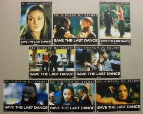 SAVE THE LAST DANCE lobbycard set.