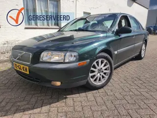Volvo S80 2.4 Comfort AUTOMAAT|ECC|NAVI|LEER|NAP|2001
