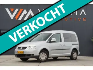 Volkswagen Caddy 1.6 Optive Comfort 5p. BENZINE 2008 MPV Airco 2 Schuifdeuren Cruise control 5 perso