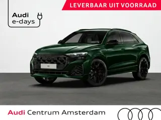 Audi Q8 Pro Line S 55 TFSI e 394 pk | Midnight emerald green | Glazen panoramadak | Bang & Olufsen P