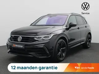 Volkswagen Tiguan 1.5 TSI R-Line Business+ 150PK DSG Trekhaak, Achteruitrijcamera, Black Style, Voor