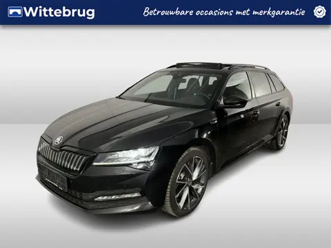 Škoda Superb Combi 1.4 TSI iV Sportline / AUTOMAAT/ PANO/ TREKHAAK/ ELEK.KLEP/ DCC/ MEMORY SEAT/ STU