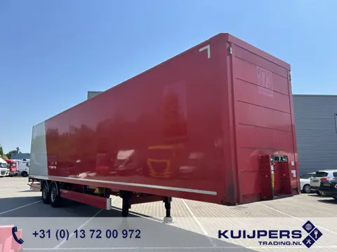Groenewegen Jumbo TFSSQ 18 PLY / Box Trailer / SAF Disk / APK TUV 11-26