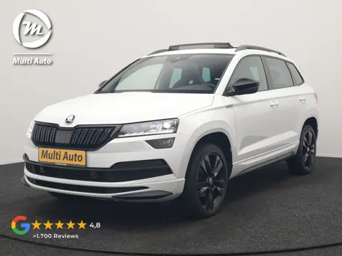 Škoda Karoq 1.5 TSI ACT Sportline DSG 150pk Dealer O.H | Panodak | Adaptive Cruise | Camera | RS Spo