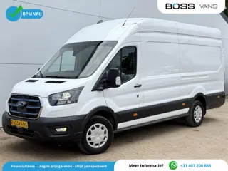 Ford E-Transit 68kWh 184PK L4H3 317km WLTP 96,5% (SOH) BEV Snelladen Carplay Climate control Cruise 