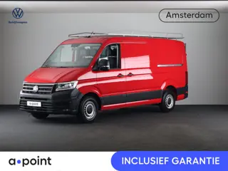 Volkswagen Crafter 35 2.0 TDI L3H2 Highline 140 PK | Trekhaak | Imperiaal | Parkeercamera | Leder | 