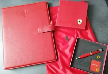 Ferrari - 2000 - Leren portemonnee &amp; F1 Worldchampion