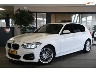 BMW 1-serie 118i M-Sport 136PK Pano Navi Cruise PDC LED Leder