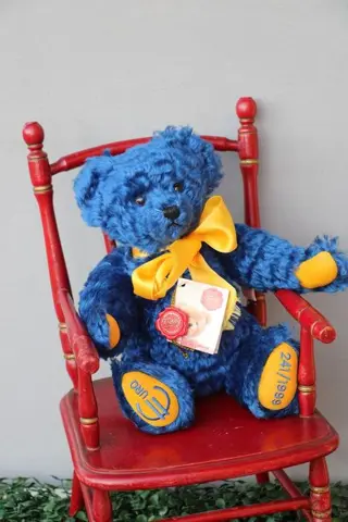 Hermann Teddy - Vintage - Euro Teddybeer 1999 - 1990-1999 -