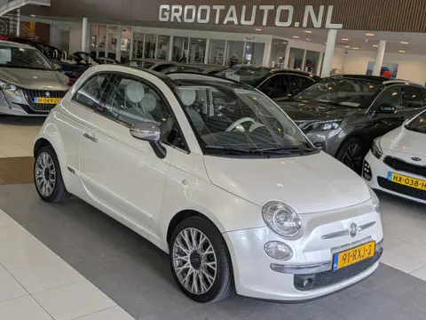 Fiat 500C 0.9 TwinAir Lounge Automaat Airco, Stuurbekrachtiging