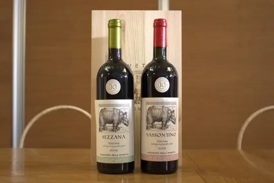 La Spinetta, Sangiovese: Sezzana 2008 &amp; Sassontino 2008