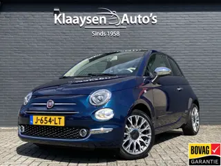 Fiat 500 1.2 Lounge | navigatie | panoramadak | bluetooth | cruise control | all season banden | 53.