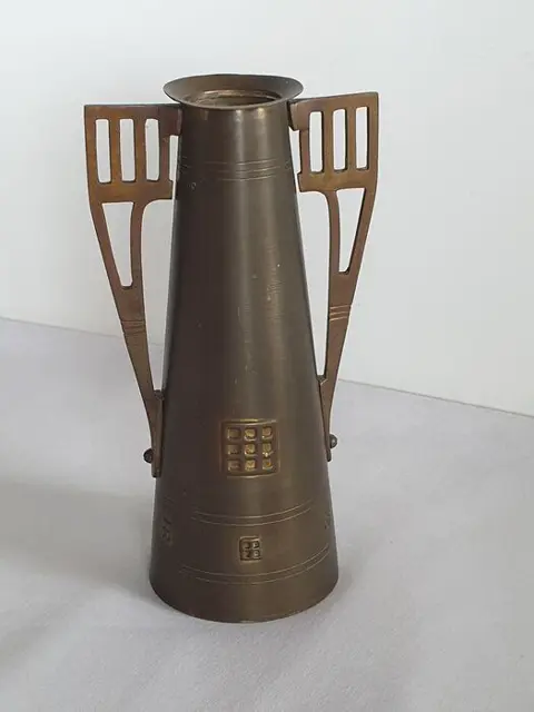 Gustave Serruries-Bovy - Konisch vaasje, Belgische school