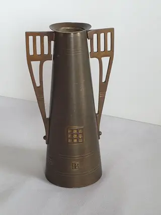 Gustave Serruries-Bovy - Konisch vaasje, Belgische school