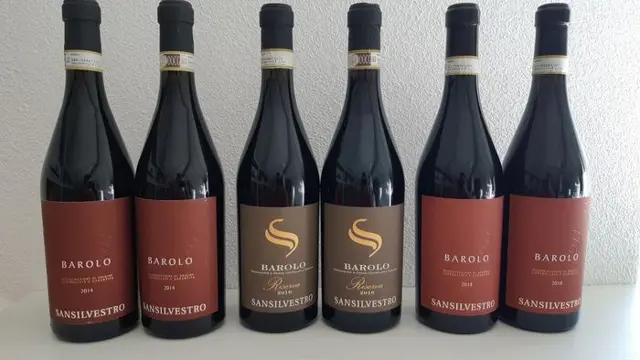 Sansilvestro: Riserva 2016 x2, Barolo 2014 x2 &amp; 2018 x2