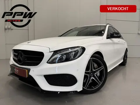 Mercedes-Benz C-Klasse Estate 250 AMG aut. LED/BURMESTER/ZWART LEER SPORT/SFEER/BLACK-PACK/CAMERA/18