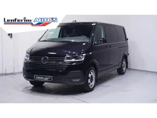 Volkswagen Transporter 2.0 TDI 150 pk L2 Dubbel Cabine DSG Aut. 6-Zits 2x Schuifdeur, LED Koplampen,