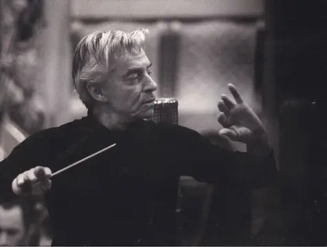 Siegfried Lauterwasser - Herbert von Karajan 1976 Vintage
