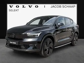 Volvo EC40 Twin Motor Ultra Black Edition 82 kWh / Treeplanken / Trekhaak / 360 Camera / Harman/Kard