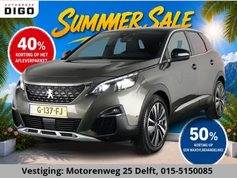 Peugeot 3008 1.6 GT-LINE 180 PK AUTOMAAT GARANTIE 9-2029* TREKHAAK.NAVI.LEDER ETC