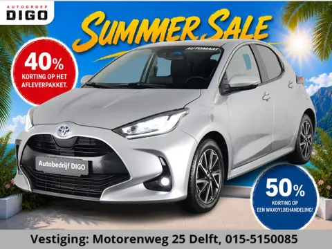 Toyota Yaris 1.5 HYBRID DYNAMIC SILVERLINE GARANTIE TOT 9-2031 CARPLAY NAVIGATIE .CAMERA. ADAPTIEVE 