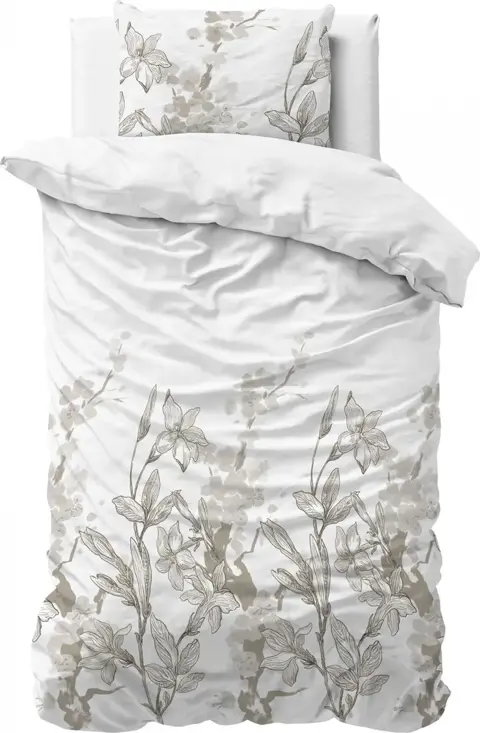 dekbedovertrek 140x200/220 Flynn wit