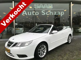 Saab 9-3 Cabrio 1.8t Vector | Rijklaar incl garantie | Hirsch 195 pk Trekhaak afneembaar Parkeersens