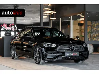 Mercedes-Benz C-klasse 300 e AMG-Line, Night, Memory, 360, ACC, Keyless, HUD, Digital!