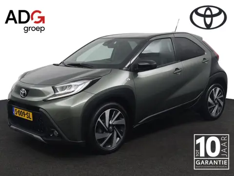Toyota Aygo X 1.0 VVT-i MT Envy | Cardamon Green metallic / zwart dak | navigatiesysteem full map | 