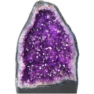 AA Kwaliteit - 'Intense' Amethist - Geode - 38×26×19 cm -
