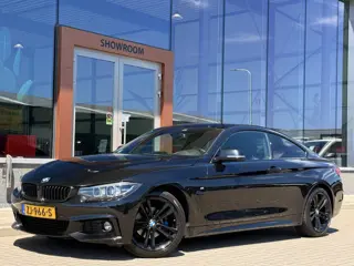 BMW 4 Serie Coupé 420i M-Sport Shadow Line | Cruise | Leder | Achteruitrijcamera | Led | Navi | Afn.