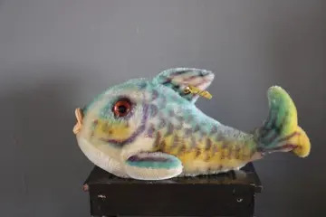 Steiff - EAN 2322.00 - Flossy de vis - 1960-1969 - Duitsland