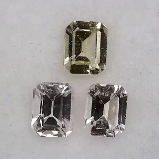 3 pcsgele saffier - 1.52 ct