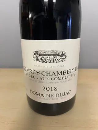 2018 Gevrey Chambertin 1° Cru "Aux Combottes" - Domaine
