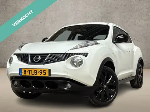 Nissan Juke 1.6 Sport Black&White Automaat (NAVIGATIE, CLIMATE, CAMERA, SPORTSTOELEN, GETINT GLAS, C