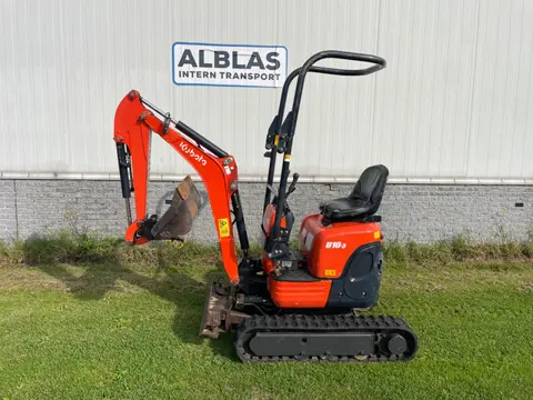 Kubota Kubota U10-3 minigraafmachine (bj 2017)