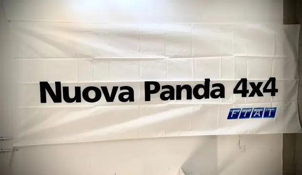 Bord - Bandiera Fiat Panda 4x4 250cm - Fiat - Na 2000