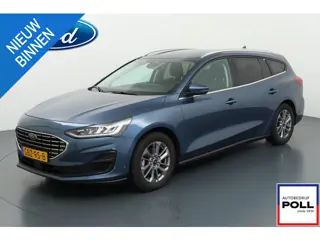 Ford Focus 155pk Eco Hybrid Automaat Titanium Groot Sync-4 Navi Trekhaak All seasons Wagon Dealerond