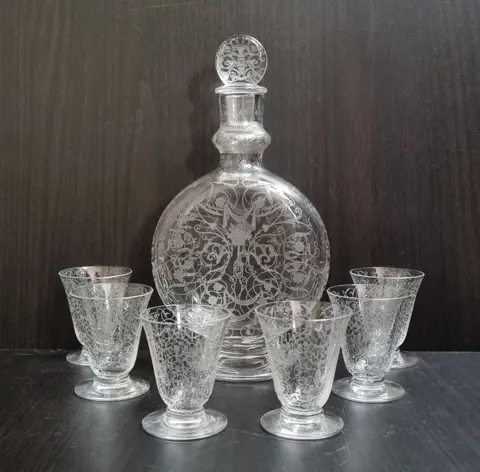 Baccarat - Drankservies (7) - Renaissance - Kristal -