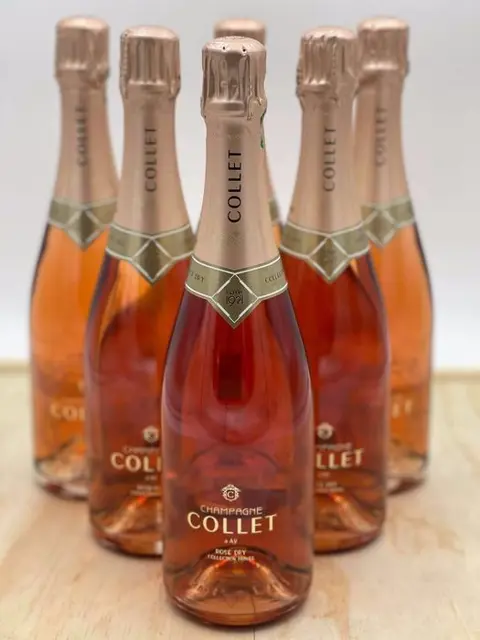 Collet - Rosé Dry "Collection Privée" - Champagne Rosé - 6