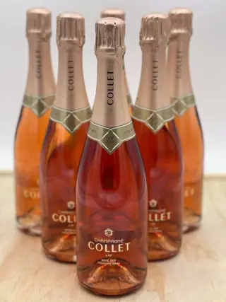 Collet - Rosé Dry "Collection Privée" - Champagne Rosé - 6