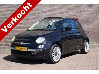 Fiat 500C 1.2 Lounge, airco, Blue&Me, navigatie, prachtige auto