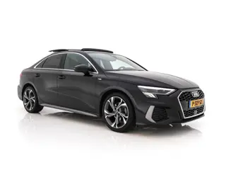 Audi A3 Limousine 30 TFSI S-Line Edition (INCL-BTW) Aut. *PANO | LEATHER-FABRIC | FULL-LED | AMBIENT