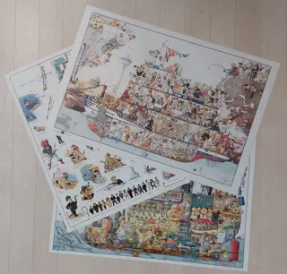 Roger Mekel - Kavel bestaande uit 3 maritieme posters -